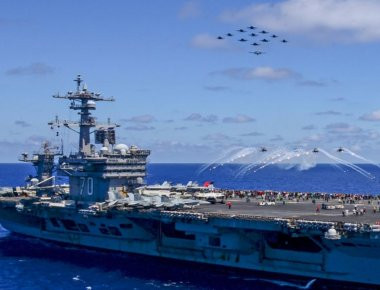 Στην Κορέα το USS Carl Vinson των ΗΠΑ (βίντεο)